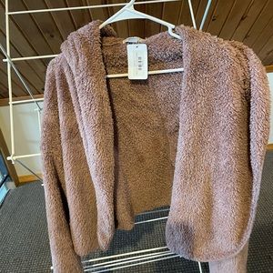 Crop Cardigan, Size M. Never worn.